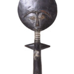 Fertility doll - Wood - Akuaba - Ashanti - Ghana