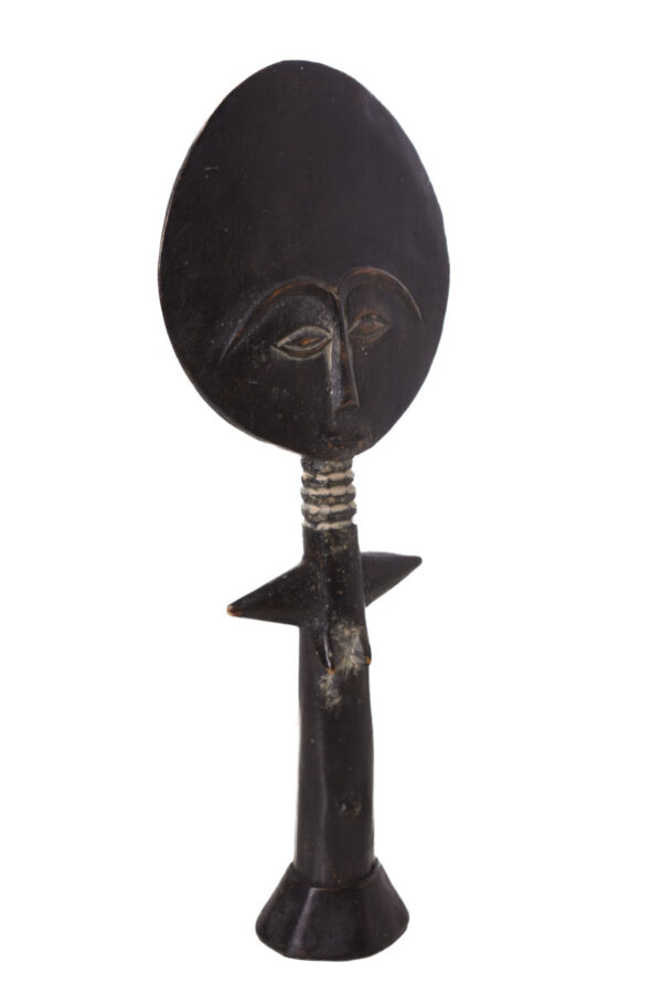 Fertility doll - Wood - Akuaba - Ashanti - Ghana