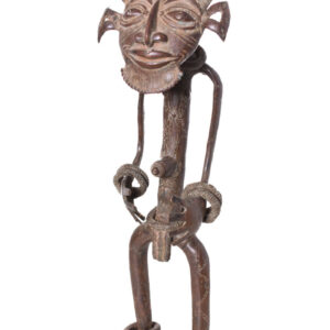 Ancestor figure - Bronze - Tikar - Cameroon