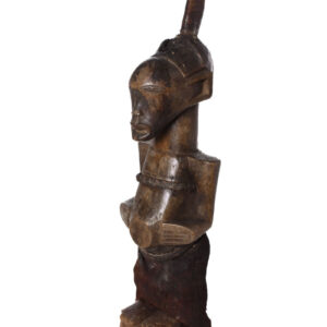 Power Figure - Wood, Horn - Songye - Congo