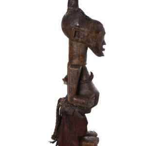 Power Figure - Wood, Horn - Songye - Congo