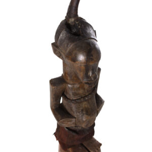 Power Figure - Wood, Horn - Songye - Congo