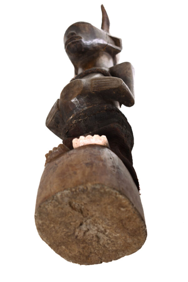 Power Figure - Wood, Horn - Songye - Congo