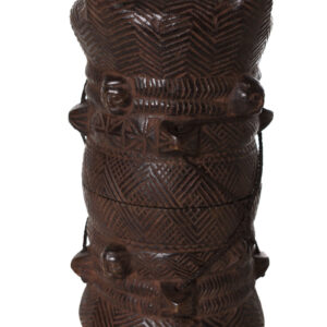 Tukula box - Wood - Kuba - Congo DRC