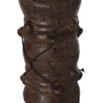 Tukula box - Wood - Kuba - Congo DRC