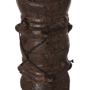 Tukula box - Wood - Kuba - Congo DRC