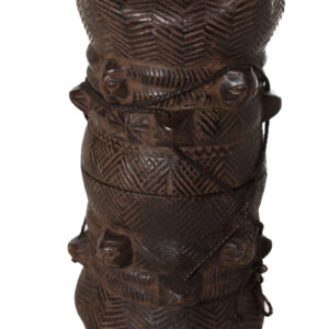 Tukula box - Wood - Kuba - Congo DRC