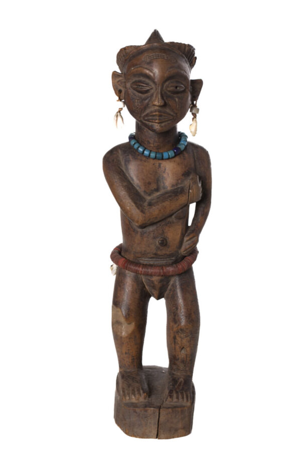 Ancestor figure - Wood - Chokwe - Congo