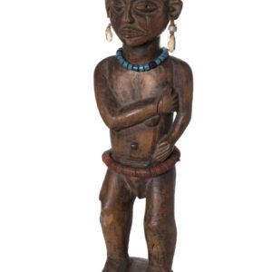 Ancestor figure - Wood - Chokwe - Congo