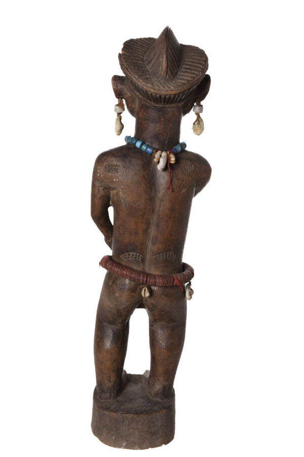 Ancestor figure - Wood - Chokwe - Congo