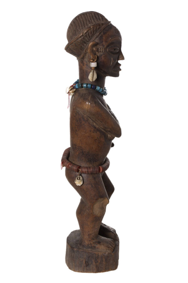Ancestor figure - Wood - Chokwe - Congo