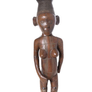 Ancestor figure - Wood - Mangbetu - Congo