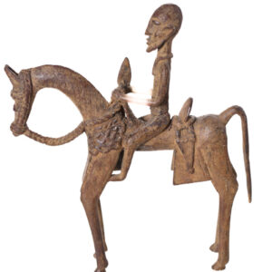 Equestrian Figure - Bronze - Dogon - Mali