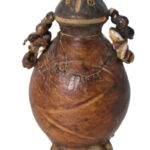Fertility Doll - Terracotta, Beads - Chiki chiki - Cameroon
