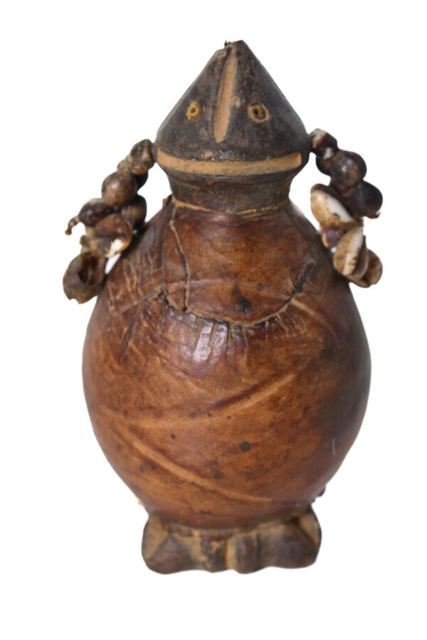 Fertility Doll - Terracotta, Beads - Chiki chiki - Cameroon