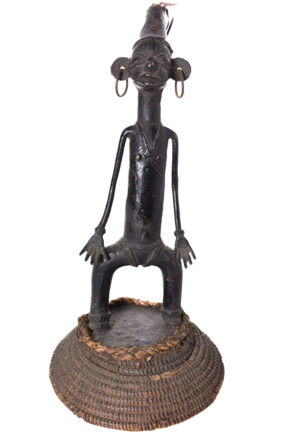 Ancestor figure - Bronze - Tikar - Cameroon