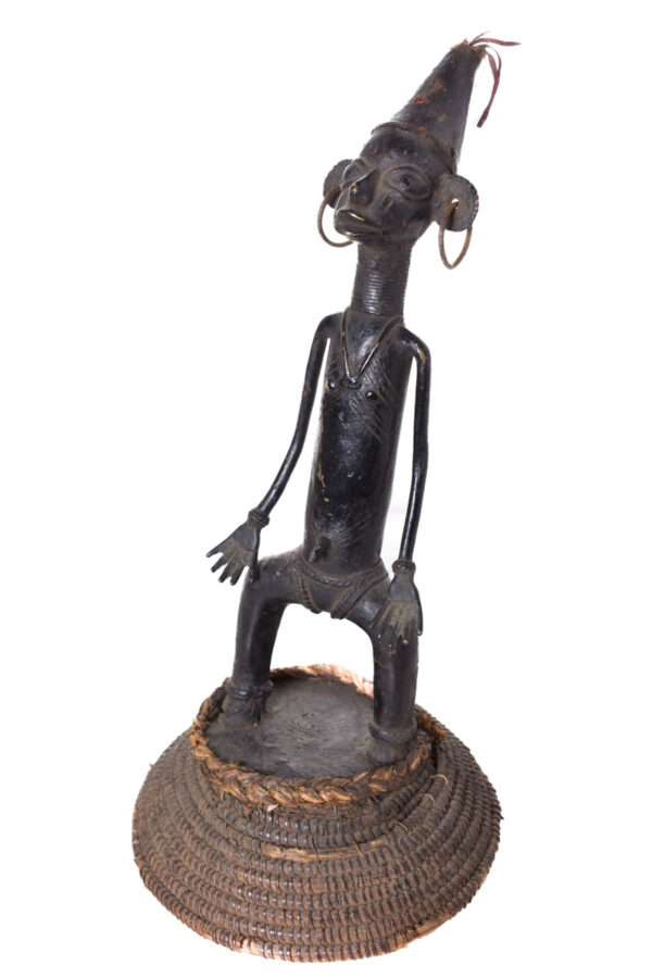 Ancestor figure - Bronze - Tikar - Cameroon