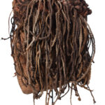 Mask - Wood, Rope - Lwena - Angola