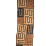 Textile - Cloth - Shoowa-Kuba - DR Congo 280 cm