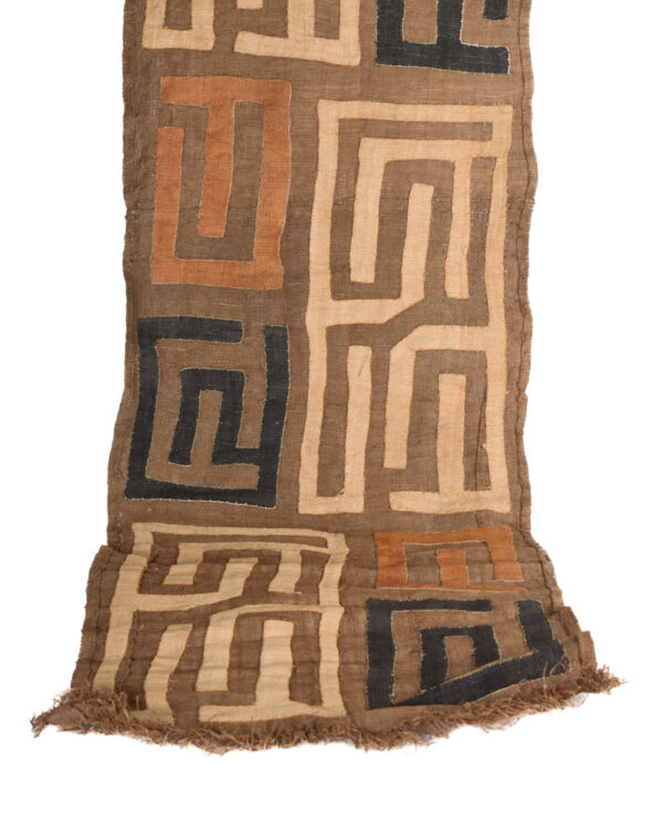 Textile - Cloth - Shoowa-Kuba - DR Congo 280 cm