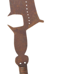 Sword - Mangbetu - Metal, Copper - DR Congo