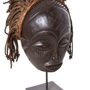 Mask - Wood - Mwana Pwo - Chokwe - DR Congo