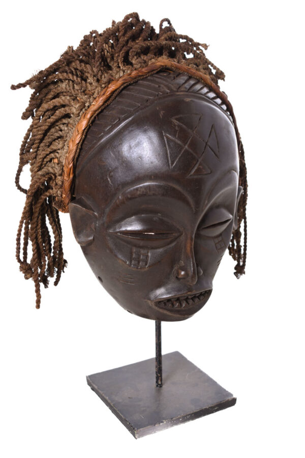 Mask - Wood - Mwana Pwo - Chokwe - DR Congo