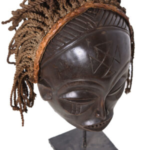 Mask - Wood - Mwana Pwo - Chokwe - DR Congo