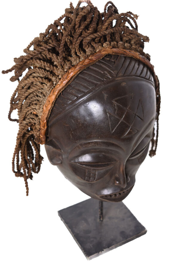 Mask - Wood - Mwana Pwo - Chokwe - DR Congo