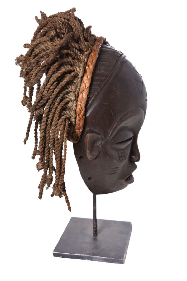 Mask - Wood - Mwana Pwo - Chokwe - DR Congo