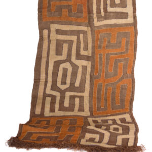 Textile - Cloth - Shoowa-Kuba - DR Congo 270 cm