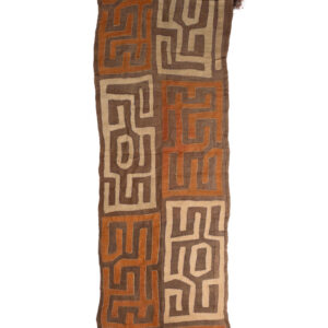 Textile - Cloth - Shoowa-Kuba - DR Congo 270 cm