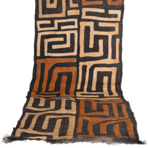 Textile - Cloth - Shoowa-Kuba - DR Congo 300 cm