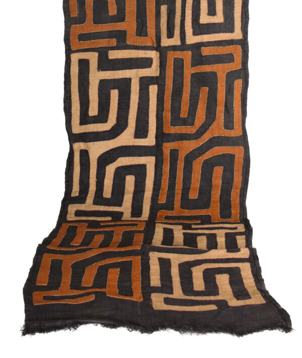 Textile - Cloth - Shoowa-Kuba - DR Congo 300 cm