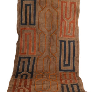 Textile - Cloth - Shoowa-Kuba - DR Congo 280 cm
