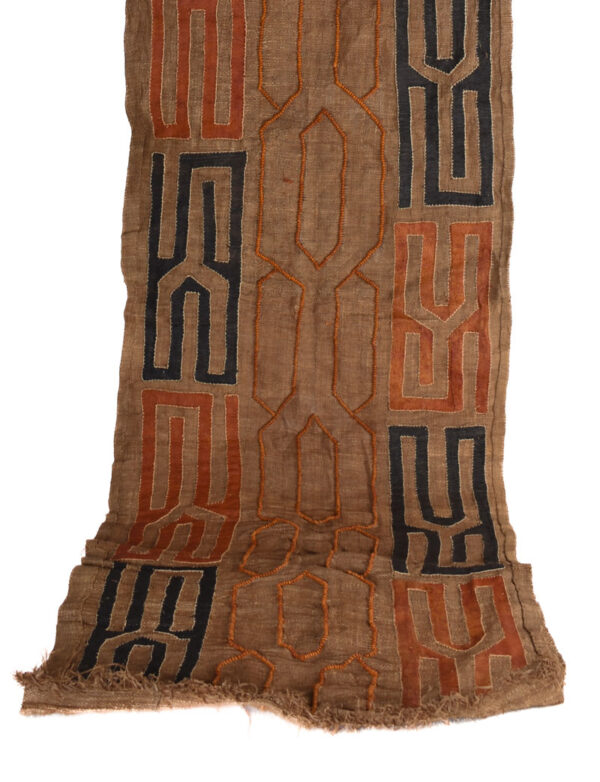Textile - Cloth - Shoowa-Kuba - DR Congo 280 cm