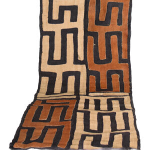 Textile - Cloth - Shoowa-Kuba - DR Congo 340 cm