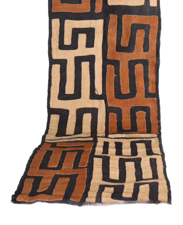 Textile - Cloth - Shoowa-Kuba - DR Congo 340 cm