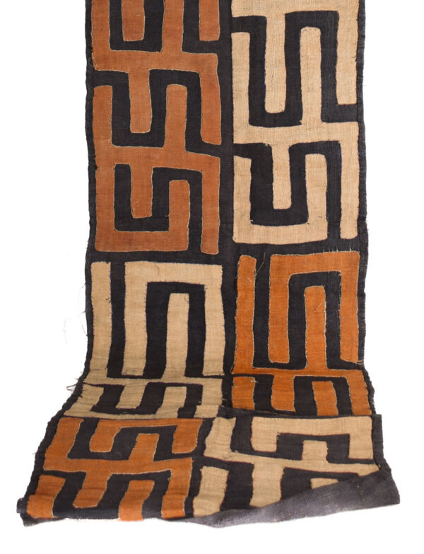 Textile - Cloth - Shoowa-Kuba - DR Congo 340 cm