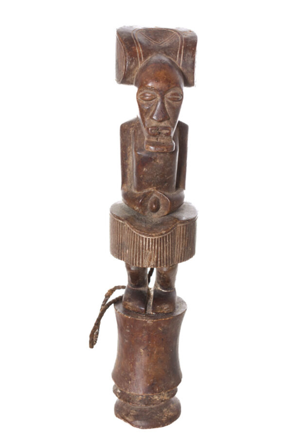 Snuff mortar- Wood - Chokwe - Congo