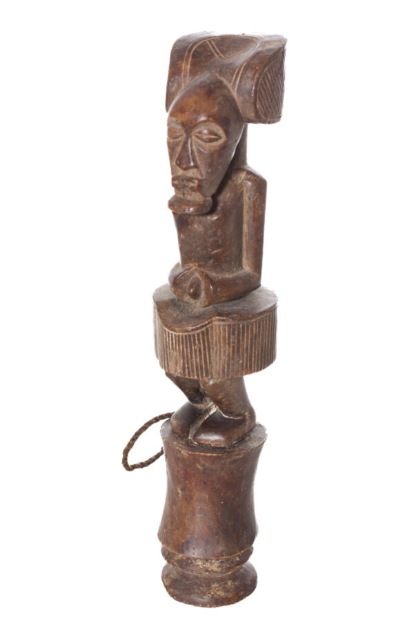 Snuff mortar- Wood - Chokwe - Congo