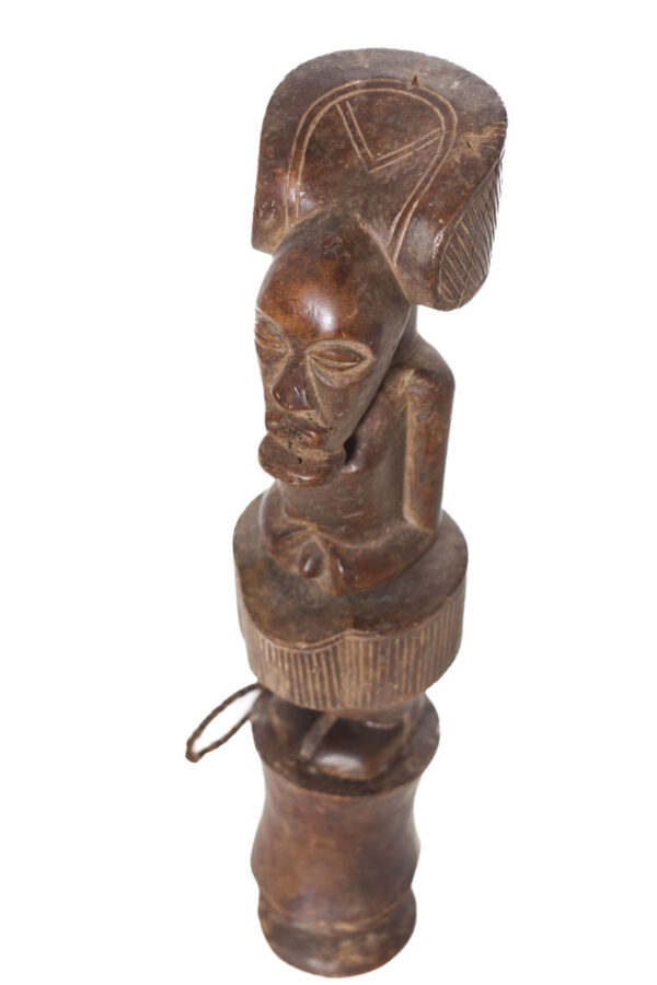 Snuff mortar- Wood - Chokwe - Congo