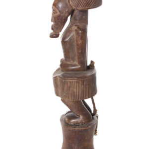 Snuff mortar- Wood - Chokwe - Congo