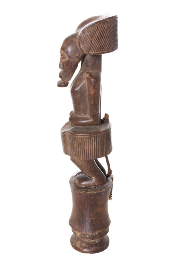 Snuff mortar- Wood - Chokwe - Congo
