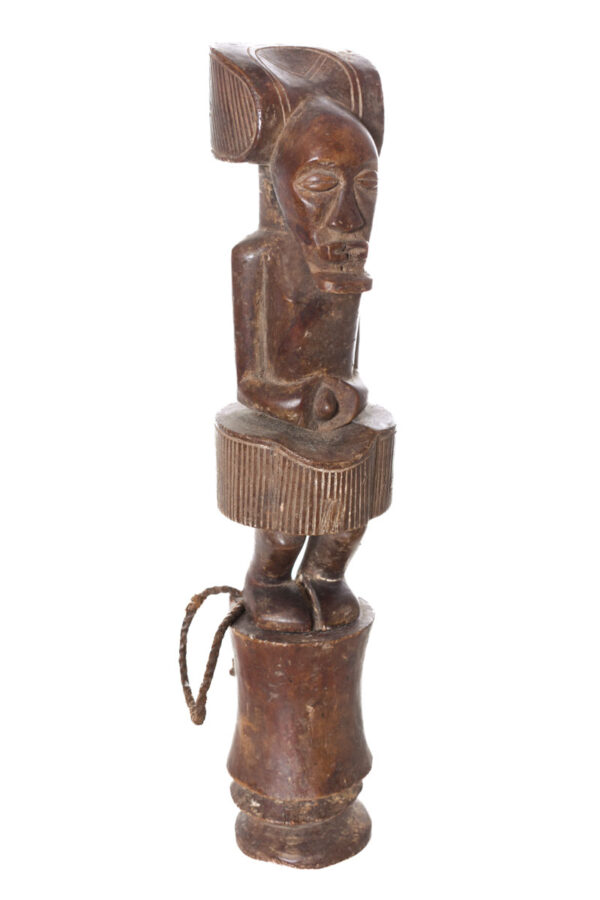 Snuff mortar- Wood - Chokwe - Congo