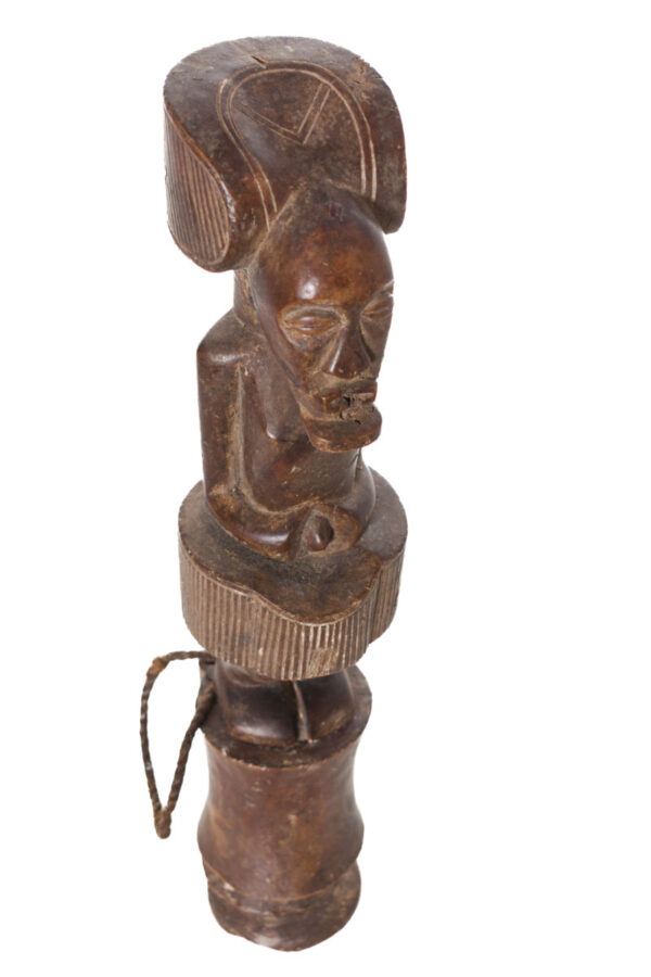 Snuff mortar- Wood - Chokwe - Congo