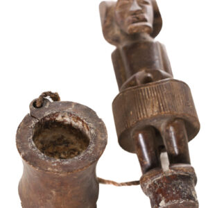 Snuff mortar- Wood - Chokwe - Congo