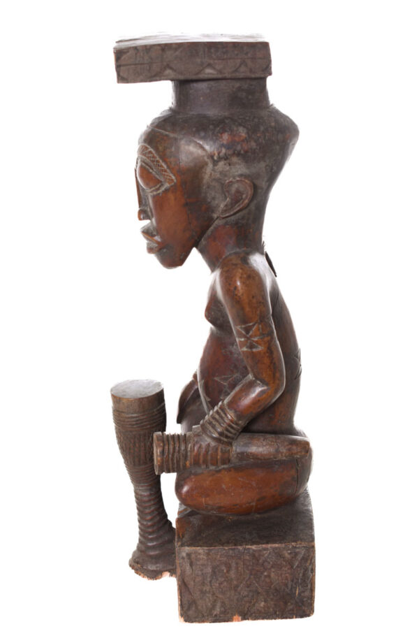 Ndop Figure - Wood - Bushoong - Kuba - Congo DRC