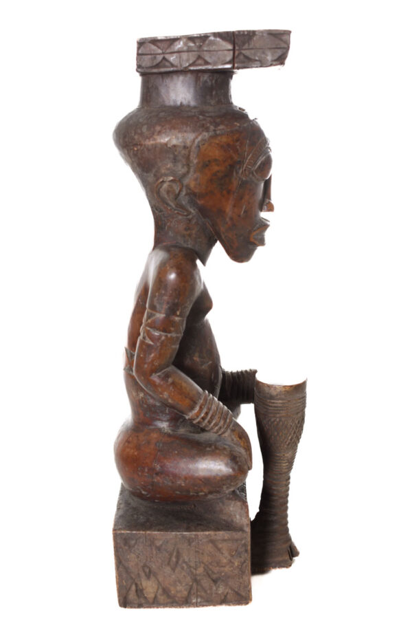 Ndop Figure - Wood - Bushoong - Kuba - Congo DRC