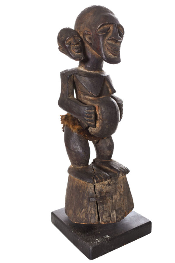 Maternity figure - Wood - Songye - Congo